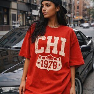 CHI Athletic 1978 T-Shirt – Chicago Streetwear Vintage Sports Tee